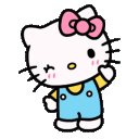Emoji 1724-hellokittywave
