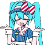 Emoji 27990-mesmerizer-miku-shrug