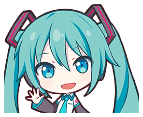 Emoji 8169-miku-hello